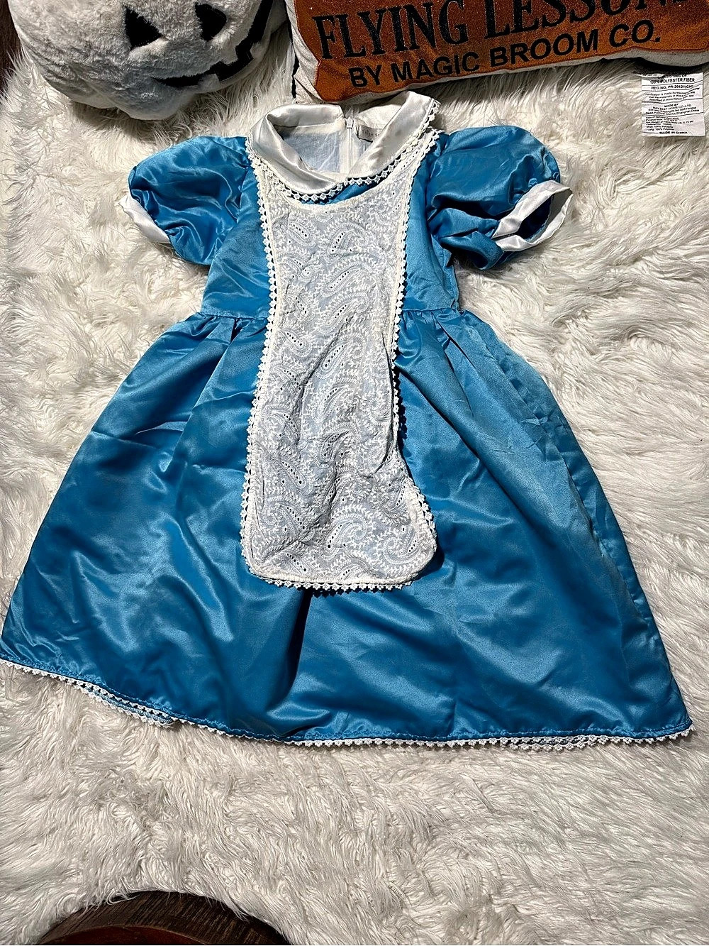 Trish Scully Alice in Wonderland Blue & White Theater Costume